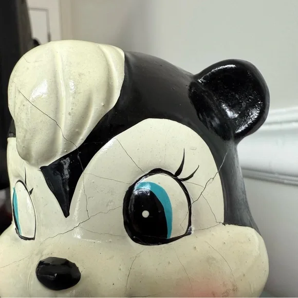 Set of 2 antique skunk banks - Picture 8 of 15